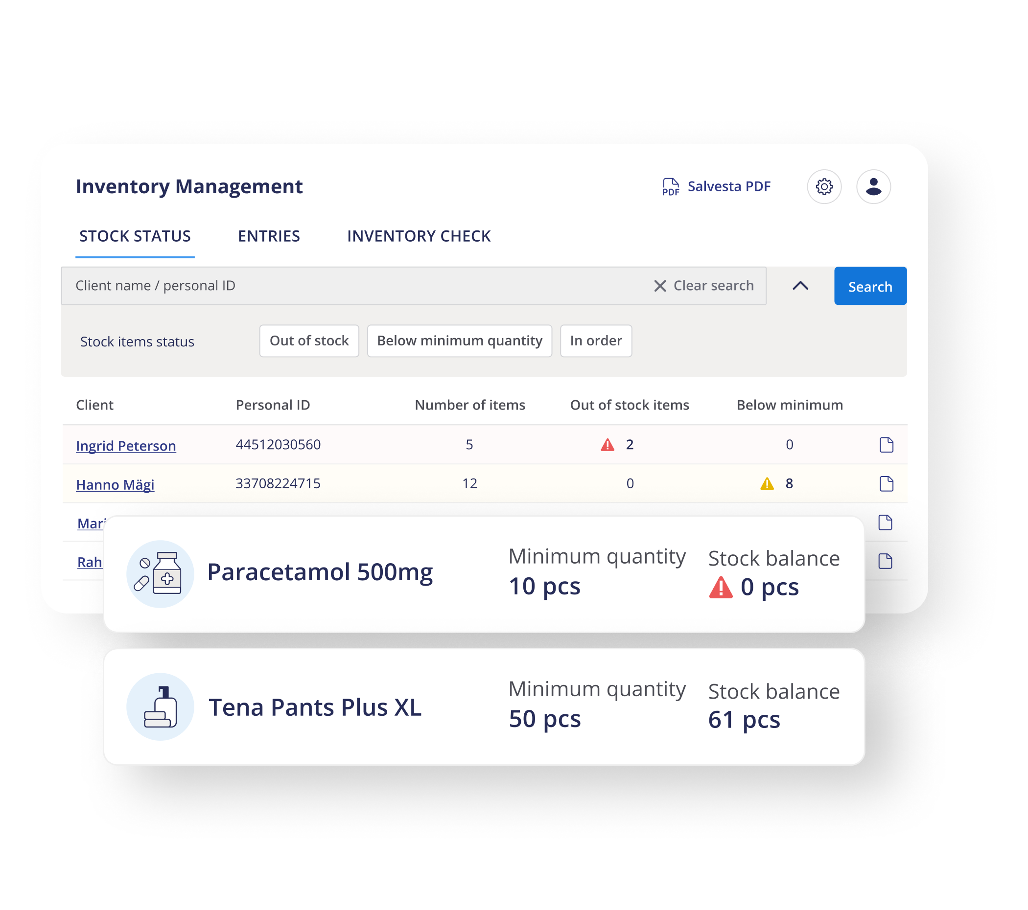 HomeCare features 3